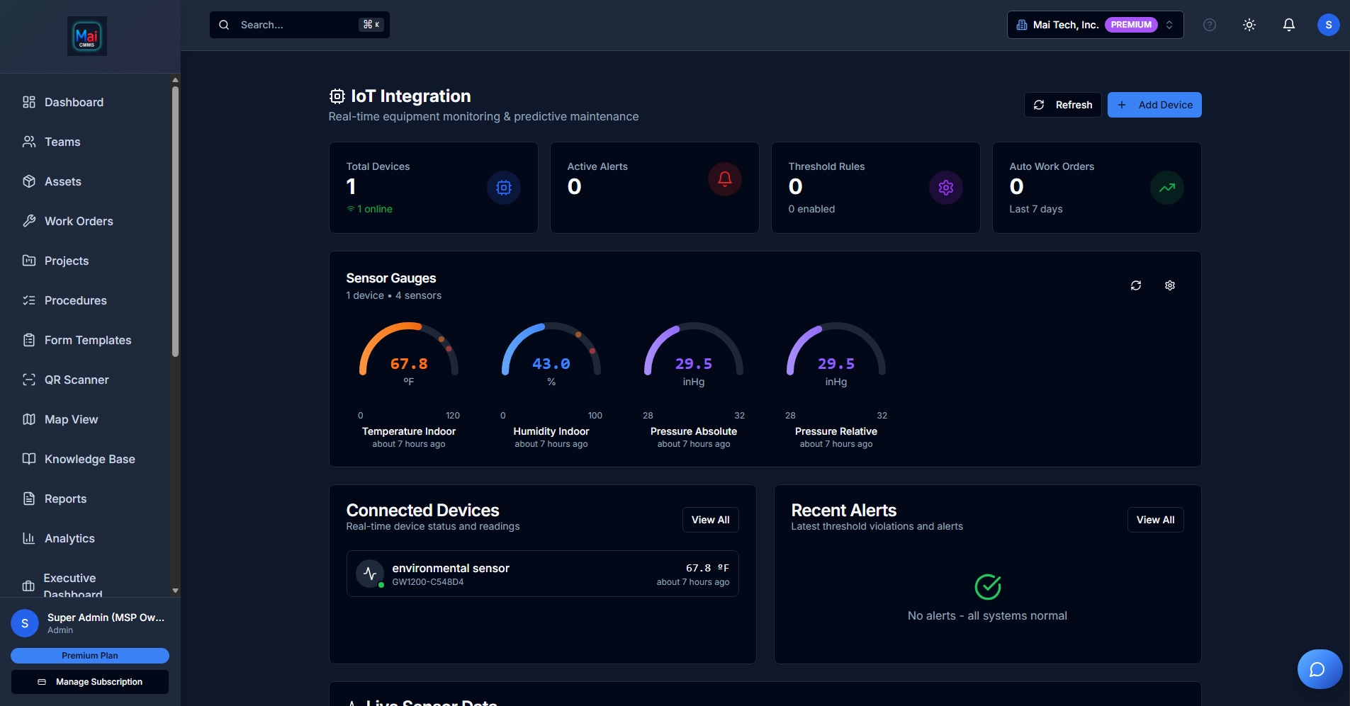 IoT Integration
